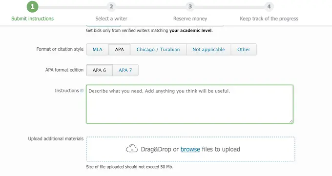 bid4papers.com order process