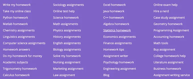 domyhomework123.com provides all kinds of academic help