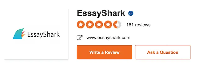 essayshark.com has rating of 4.5 stars on sitejabber