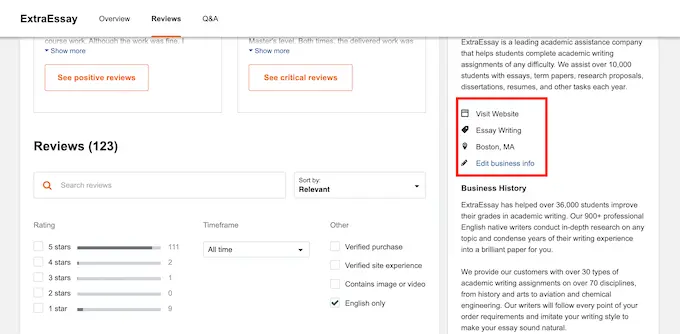 extraessay.com trustpilot reviews
