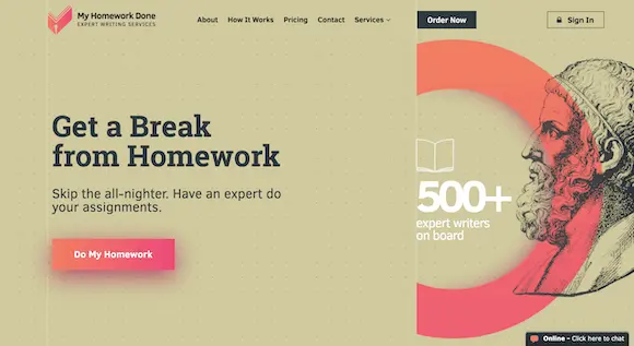 myhomeworkdone.com review