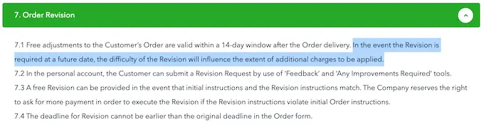 trustmypaper.com revision policy