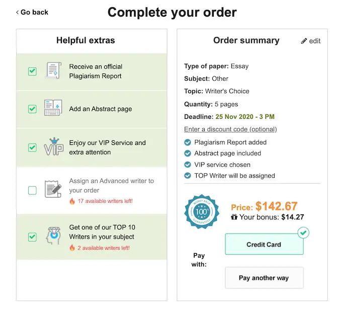 writemyessays.net order example